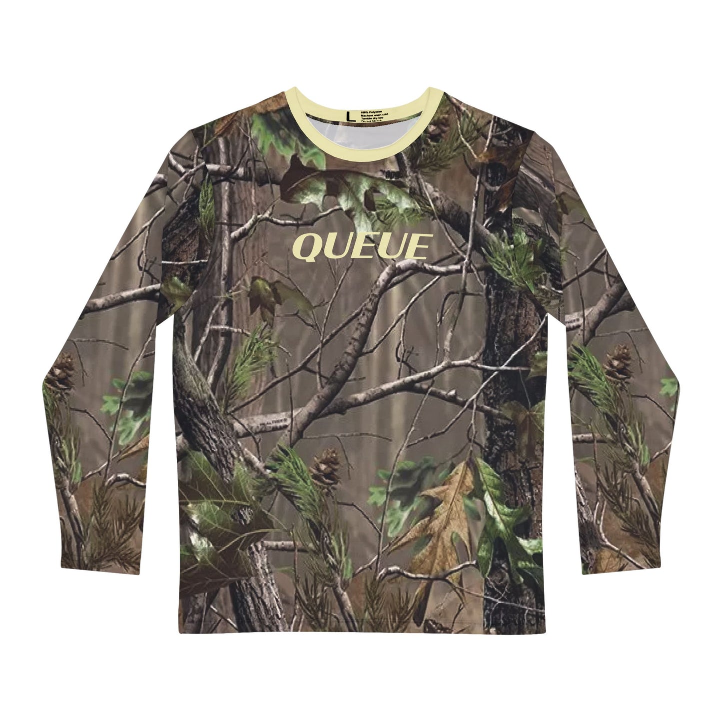 QUEUE CAMO LONG SLEEVE TEE